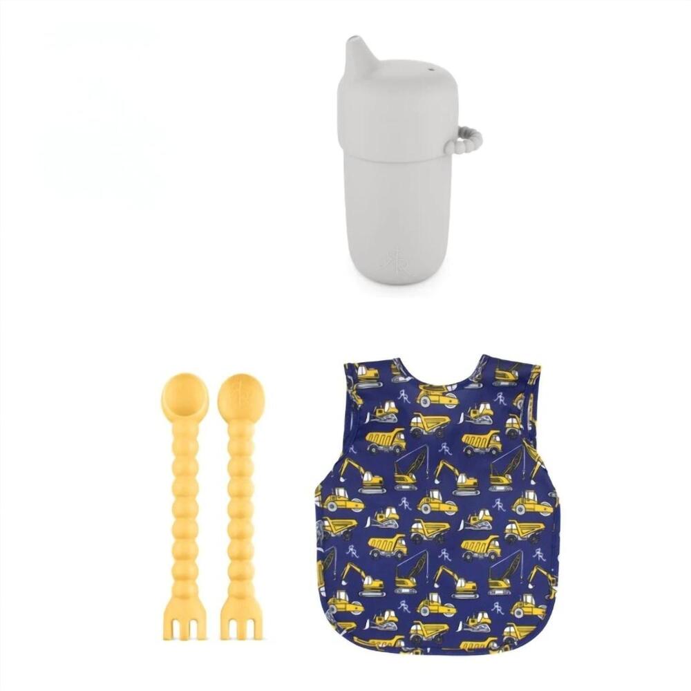 NEW RYAN & ROSE construction feeding bundle in pattern